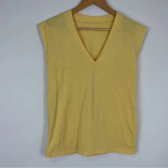 Loft‎ Outlet V Neck Cap Sleeve Tank Top Size Small - Picture 1 of 5